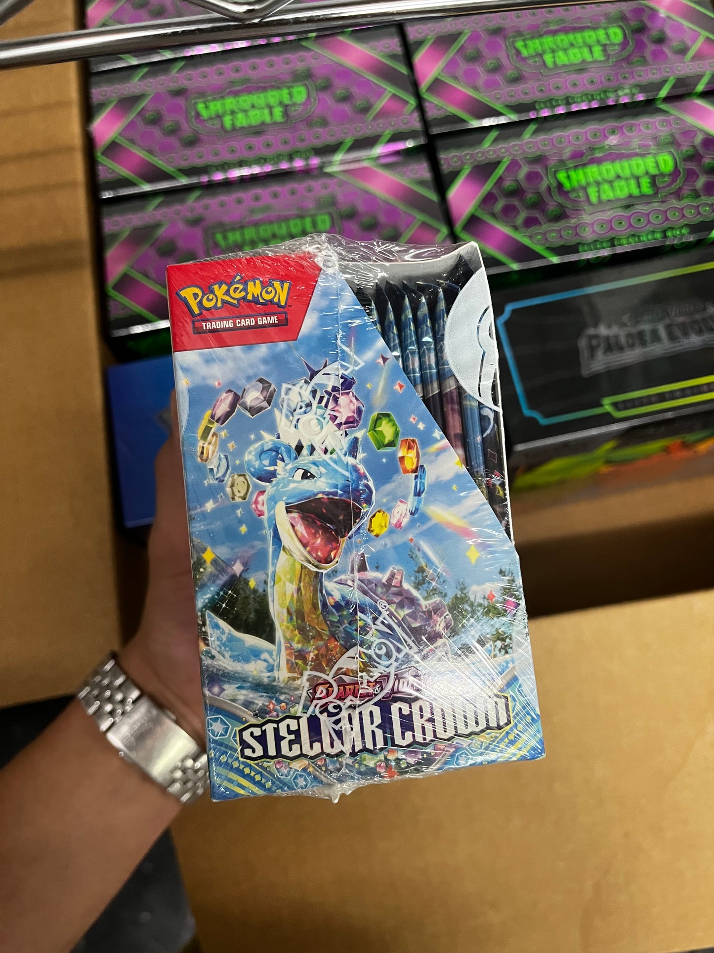 Pokémon Scarlet & Violet SV7 Stellar Crown Booster Box