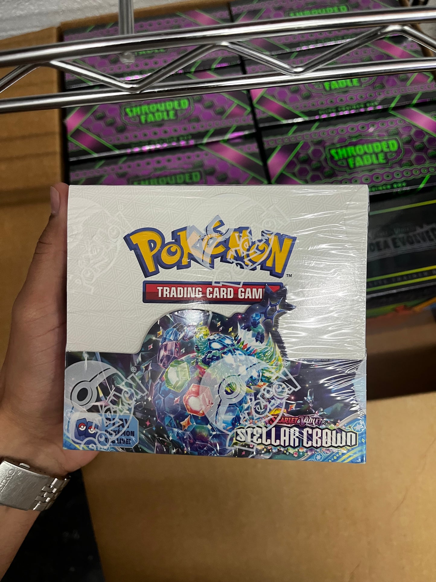 Pokémon Scarlet & Violet SV7 Stellar Crown Booster Box